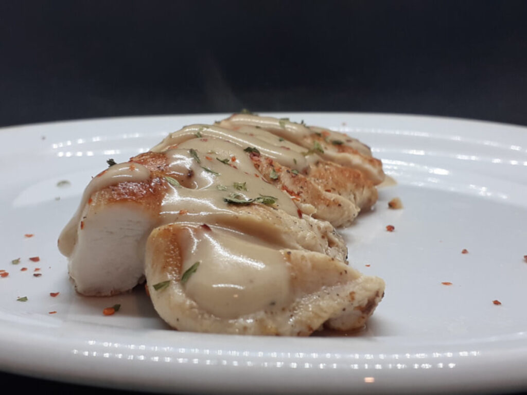 JAHZKITCHEN Poultry Brined Chicken Fillet with Mushroom Sauce