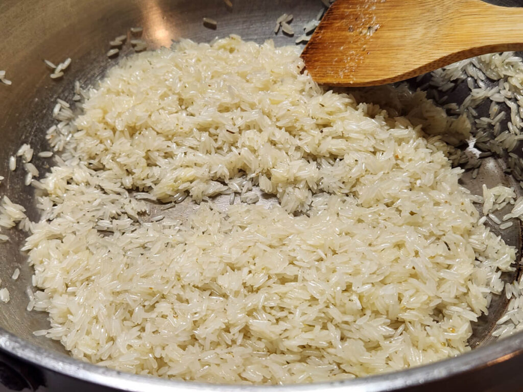 JAHZKITCHEN Ladolemono Toasted Rice