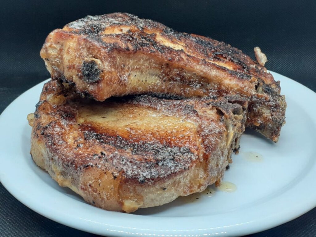 JAHZKITCHEN Seared Aioli Pork Chops