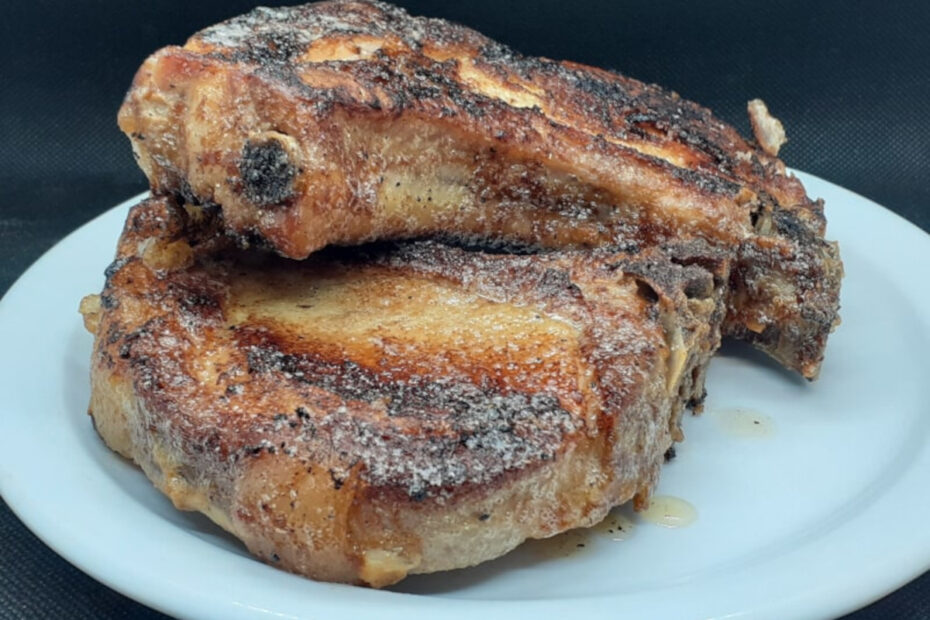 JAHZKITCHEN Seared Aioli Pork Chops