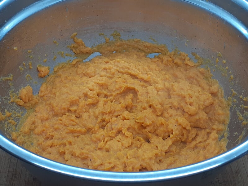 Pumpkin Spiced Sweet Potato Mash