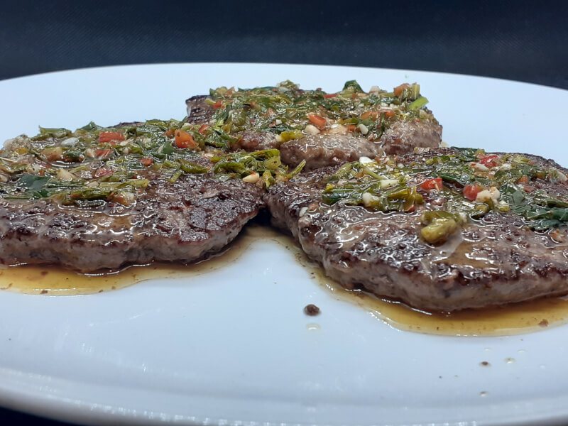 90 g Burger Patties with Chimichurri