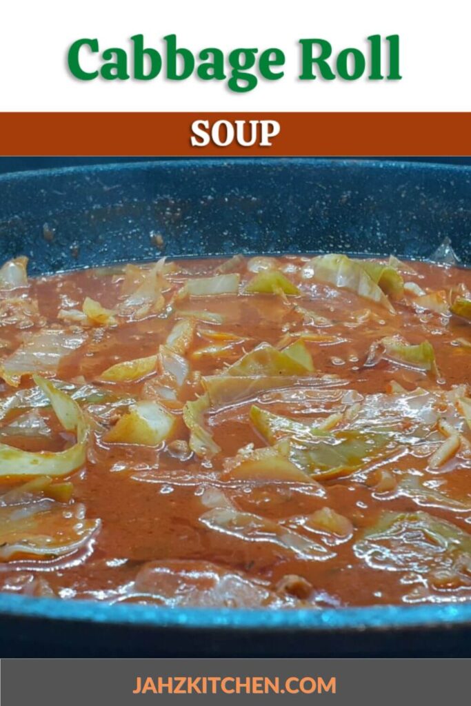 Cabbage Roll Soup Pin