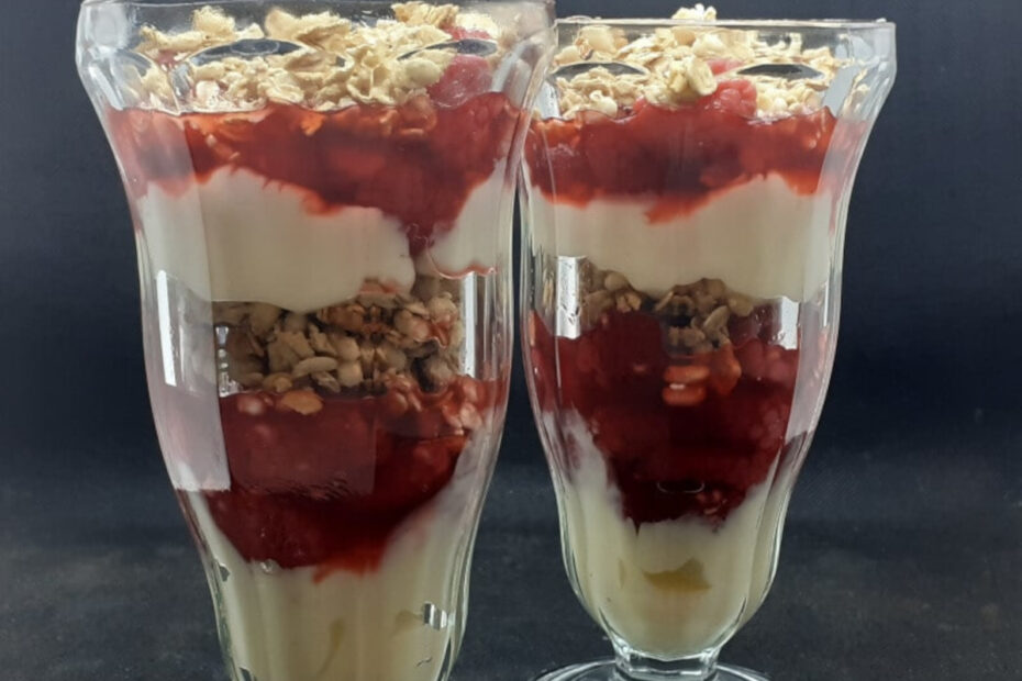 JAHZKITCHEN Fruit Pudding Parfait