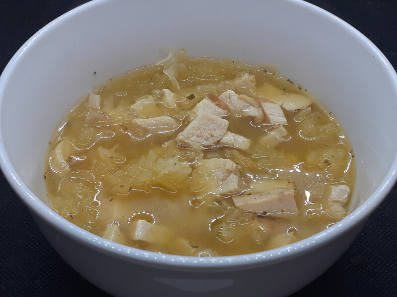 Chicken Snow Day Soup