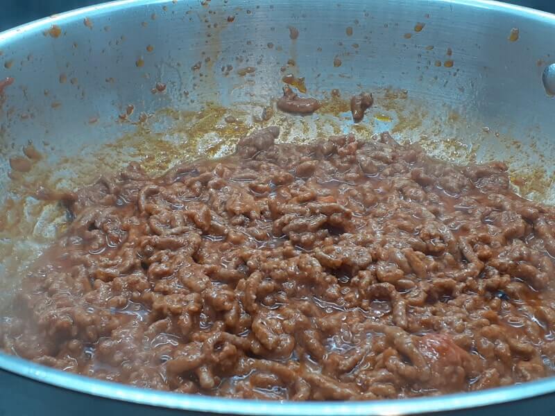 Ground Beef in Oil & Tomato Paste