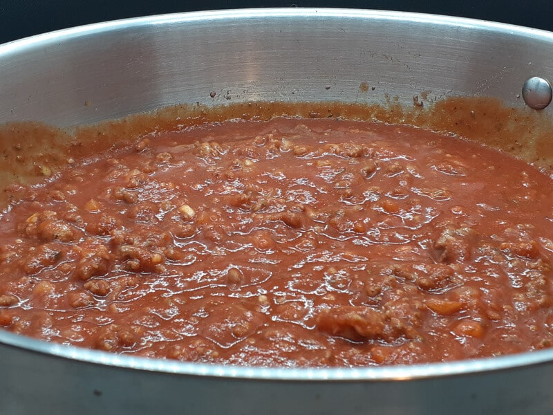 Pizza Pasta Filling & Sauce