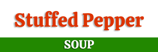 Stuffed Pepper Soup Header