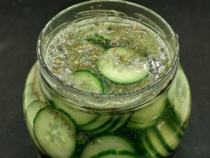 Fresh Refrigerator Pickled Cucumbers