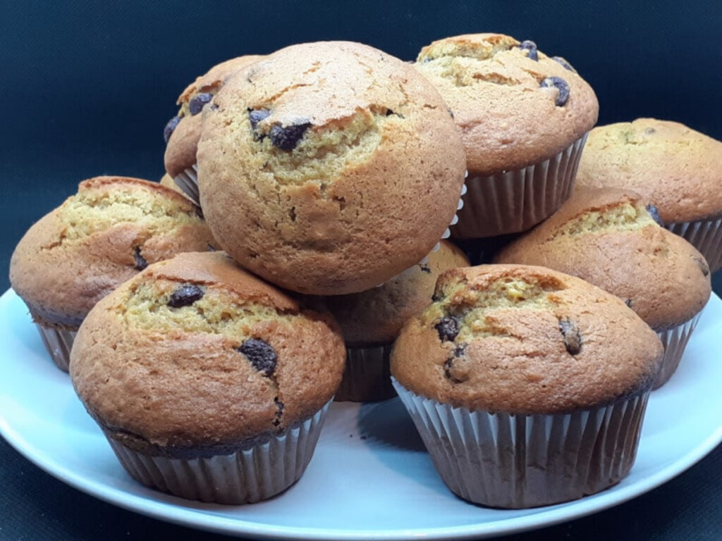 JAHZKITCHEN Chocolate Chip Muffins
