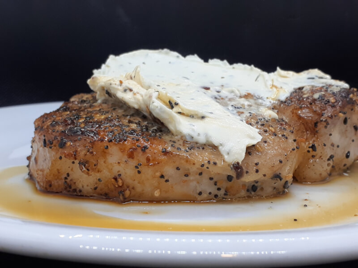 JAHZKITCHEN Everything Bagel Pork Chops