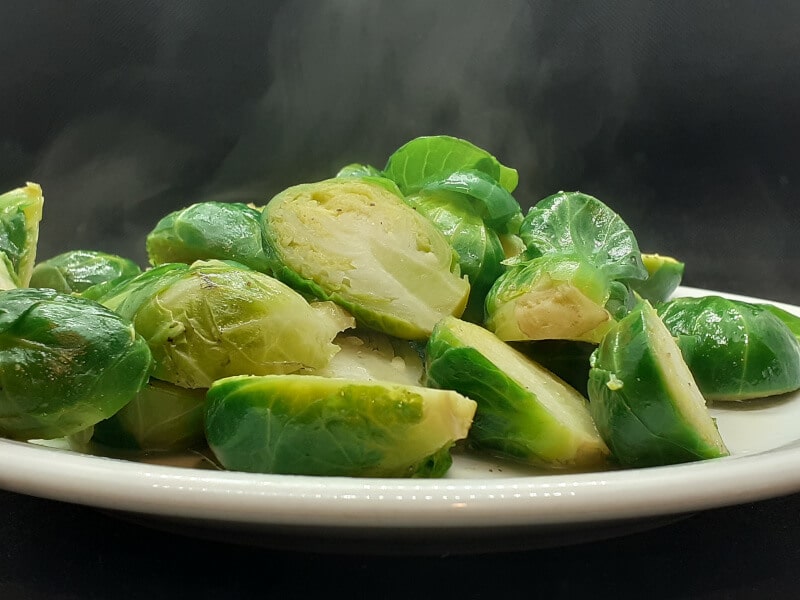 Steamed Brussels Sprouts