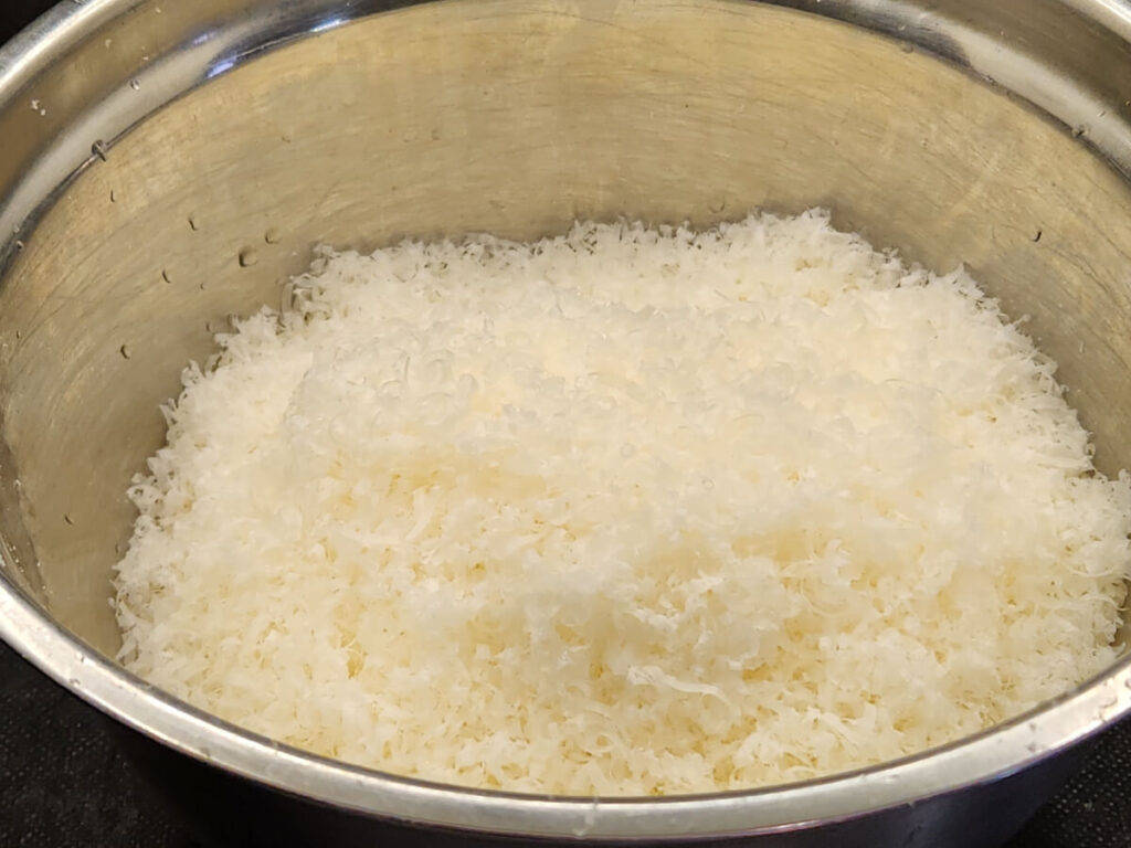 JAHZKITCHEN Freshly Grated Parmigiano