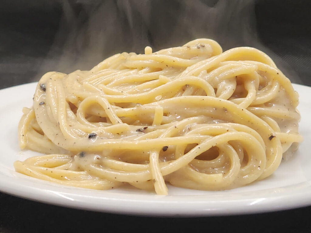 JAHZKITCHEN Plate of Cacio e Pepe