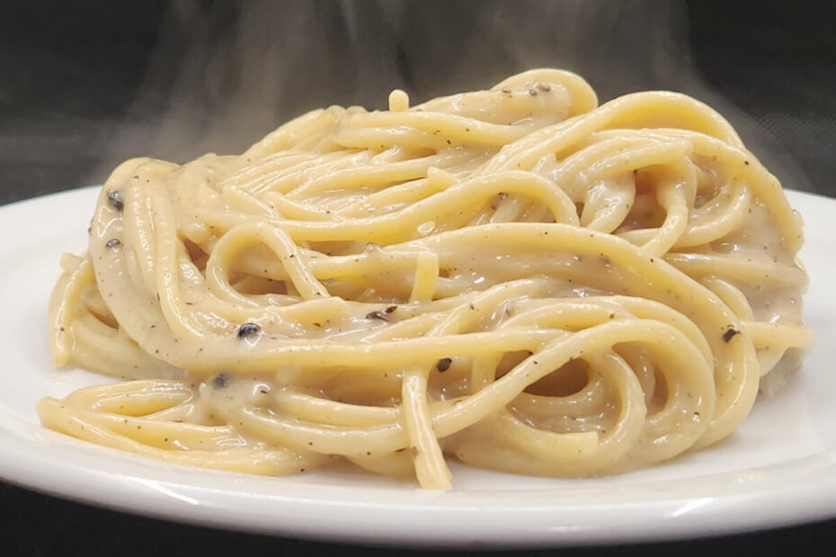 JAHZKITCHEN Plate of Cacio e Pepe