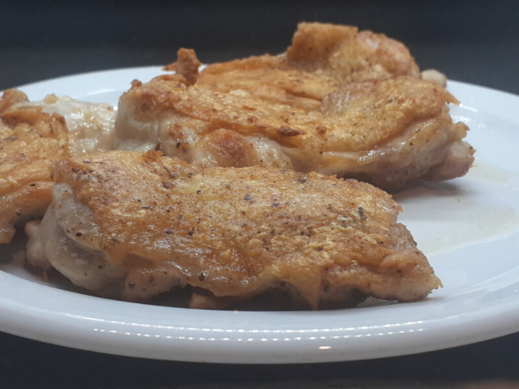 JAHZKITCHEN Seared Salt & Pepper Boneless Thighs and Legs