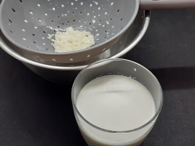 Kefir Drink and Grains