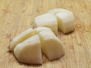 Potatoes Halved and Quartered