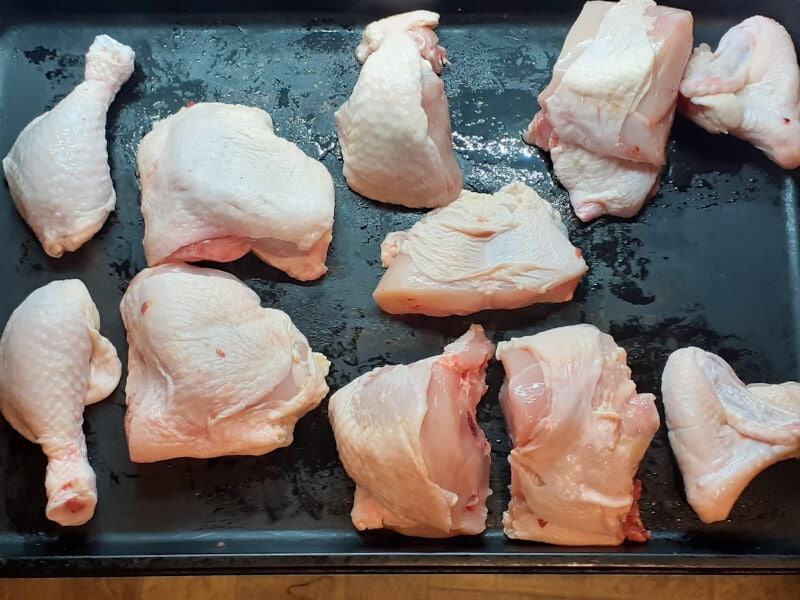 11 Piece Cut from Whole Chicken