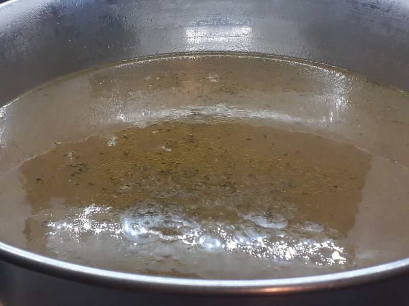 Chicken Broth for Stew