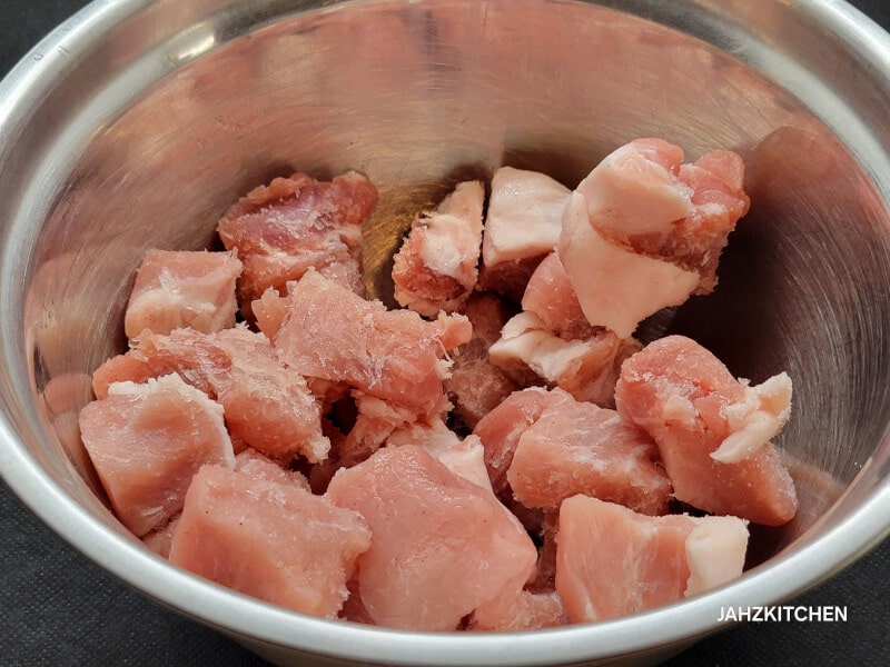 Diced Pork