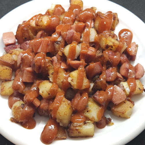 Hash Browns and Hot Dogs - JAHZKITCHEN