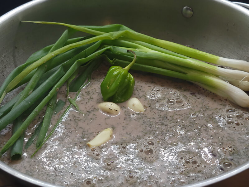 Simmering Rice & Peas