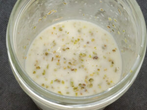 Emulsified Ladolemono Greek Dressing