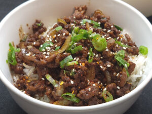 Ground Pork Bulgogi