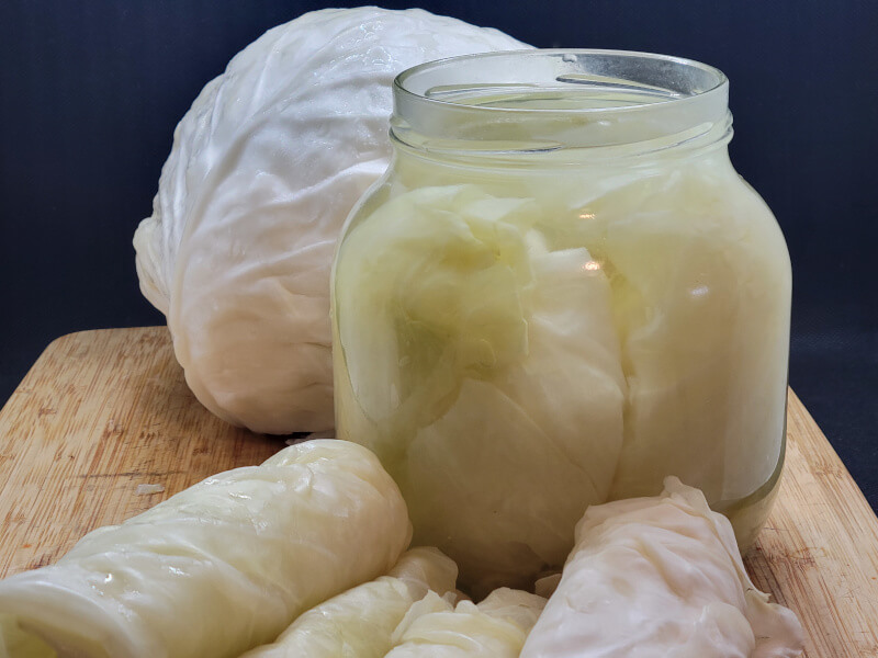 Sour Rolled Cabbage Leaves