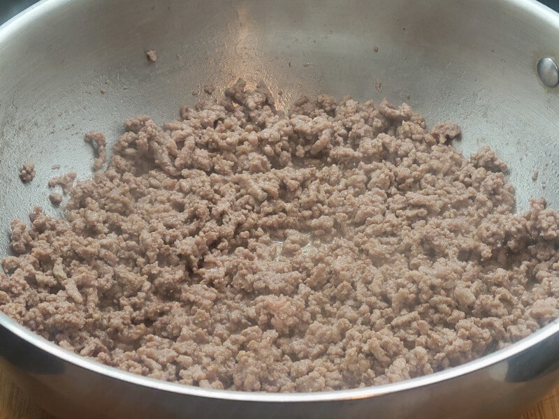 Browning Ground Beef