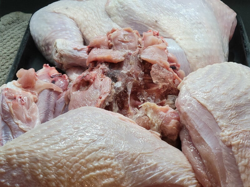 Chopped Down Turkey