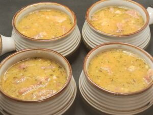 Ham Bone Split Pea Soup Bowls