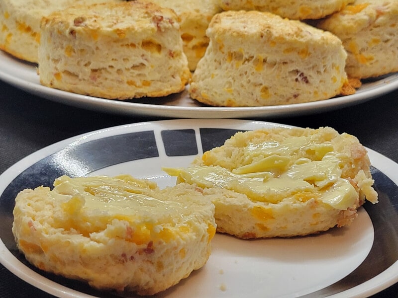 Ham & Cheese Biscuit with Butter