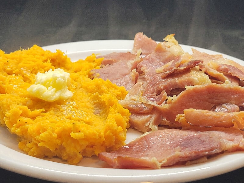 Ham & Sweet Potatoes for Salty Sweet