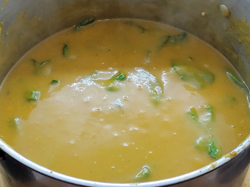 Pot of Squash Soup