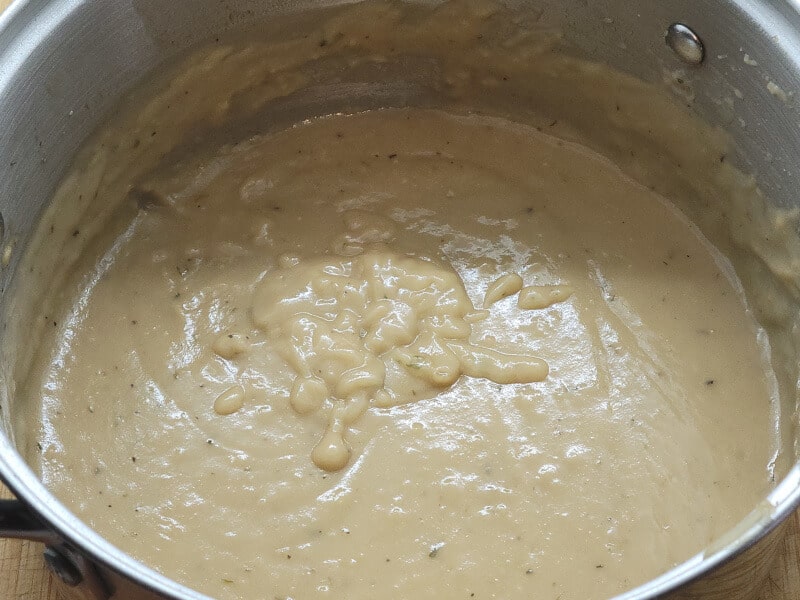 Poultry Brine Gravy with Turkey Broth
