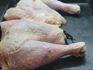 Separated Turkey Quarters