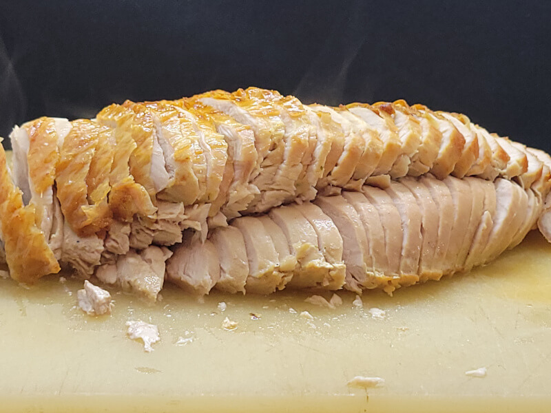 Sliced Poultry Brine Turkey Breast