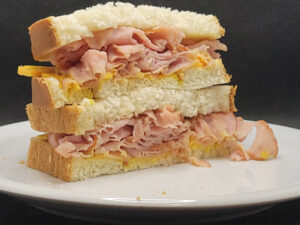 Fried Ham Sandwich