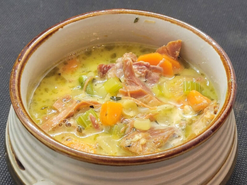 JAHZKITCHEN Bowl of Ham Bone Soup