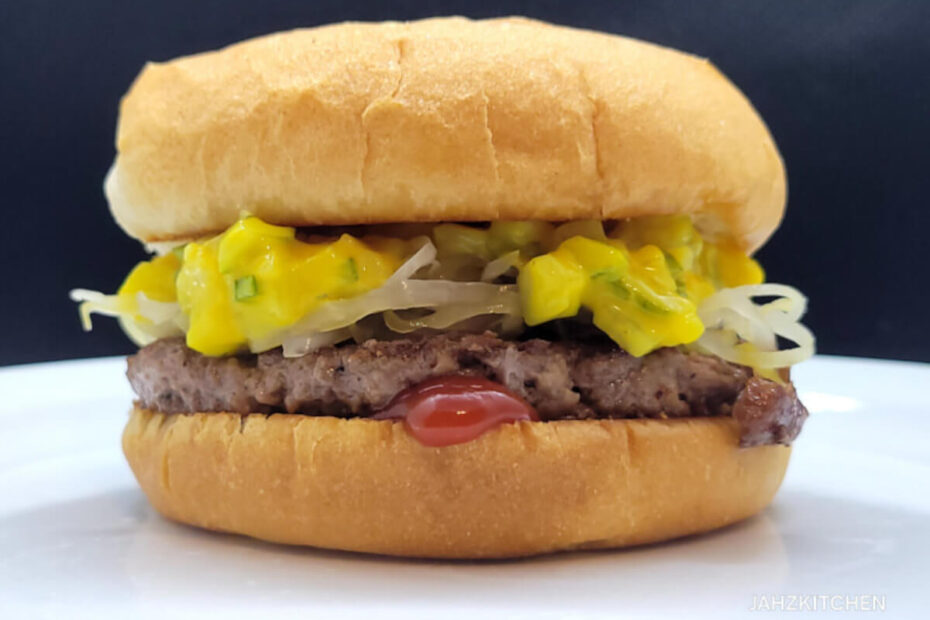 JAHZKITCHEN Sauerkraut Burger