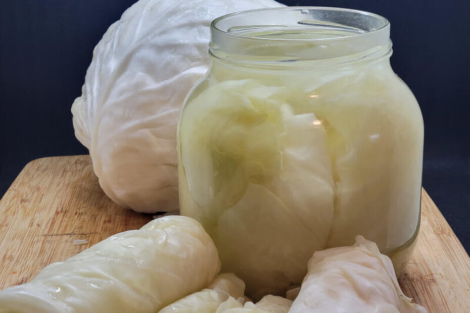 JAHZKITCHEN Sour Rolled Cabbage Leaves