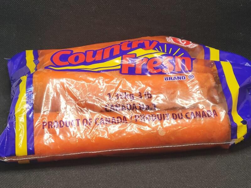 3 lbs Carrots