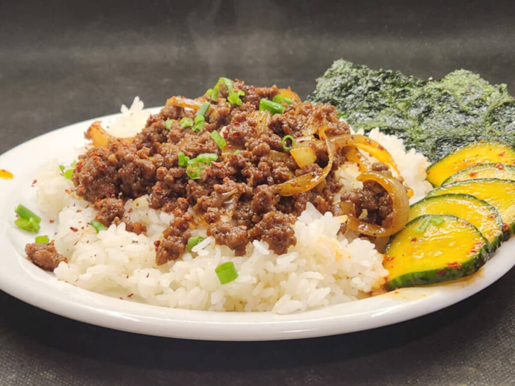 JAHZKITCHEN Bulgogi with Toasted Nori Sheets & Korean Cucumbers