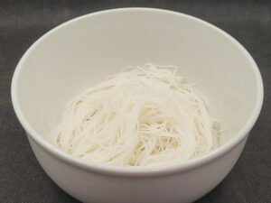 Portion Bowl of Rice Noodles