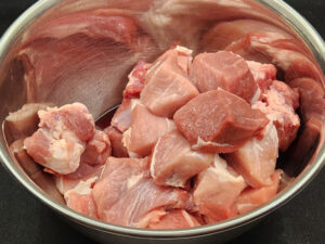 Diced Pork Shoulder