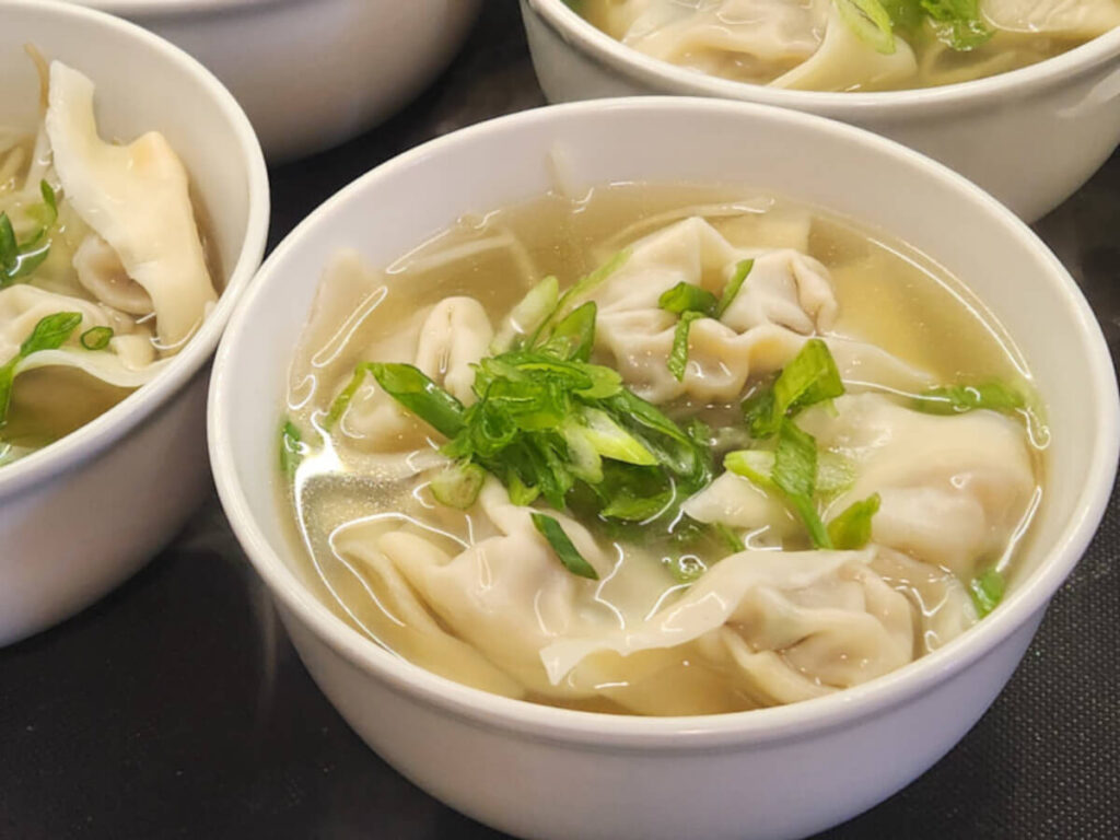 JAHZKITCHEN Clear Wonton Soup