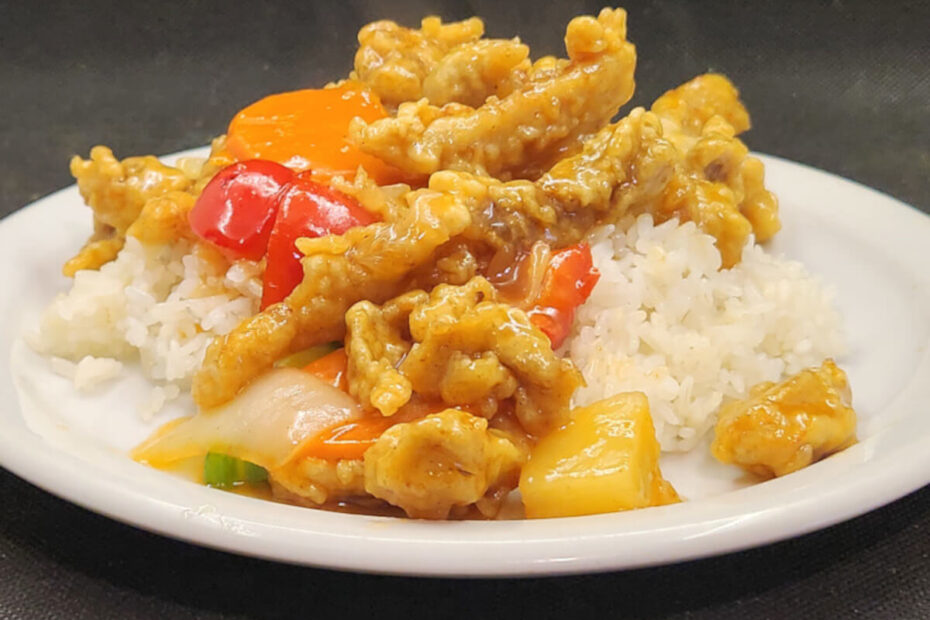 JAHZKITCHEN Korean Sweet & Sour Pork Stir Fry