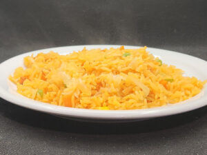JAHZKITCHEN Plate of Adobo Sazon Rice